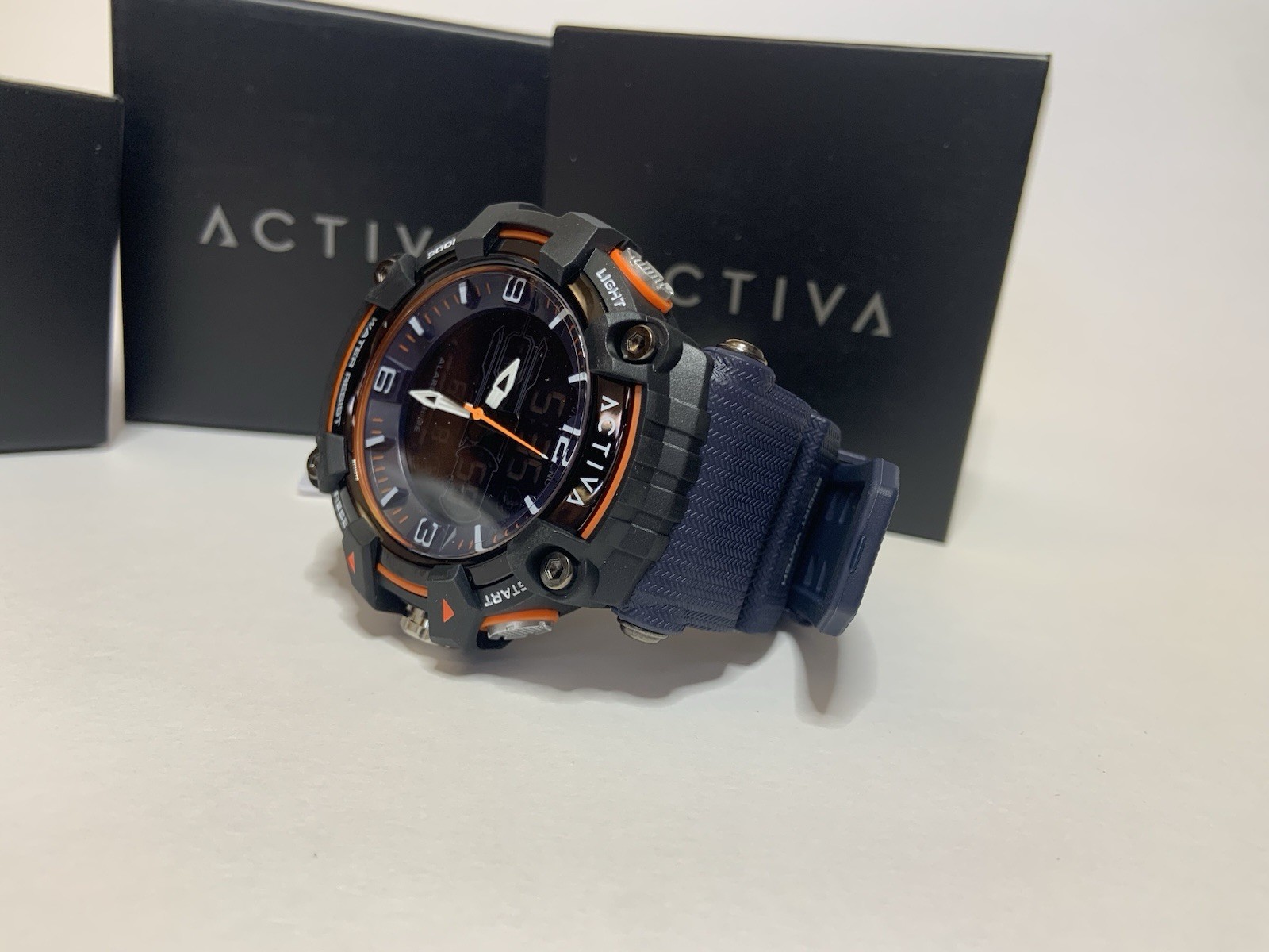 Activa Ardus X Invicta Digital Men’s Watch – 58mm. Blue (ACW8089-005)