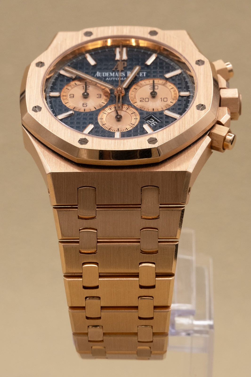 Audemars Piguet Royal Oak Chronograph Blue Dial Complete