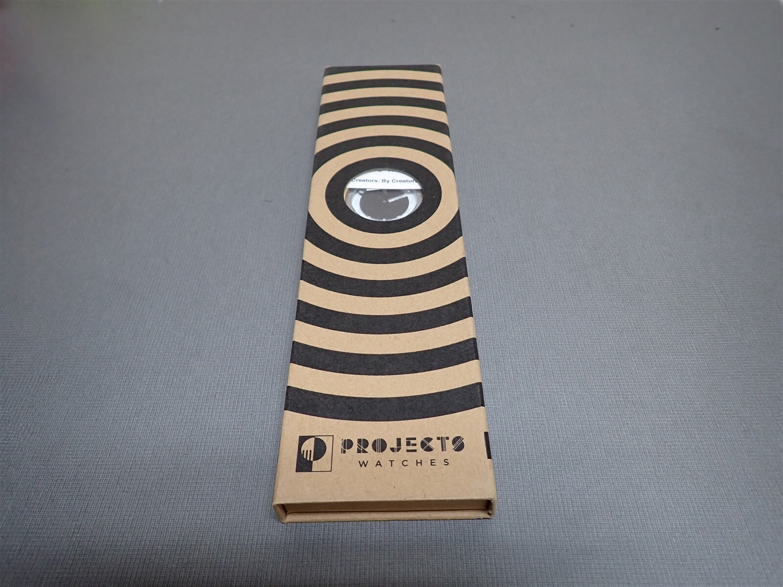 NEW Projects Watches PJT-7215S Till 40mm Black Silicone Band Watch