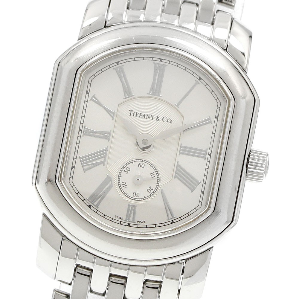 TIFFANY&Co. Mark coupe Small seconds Silver Dial Quartz Ladies Watch_967110