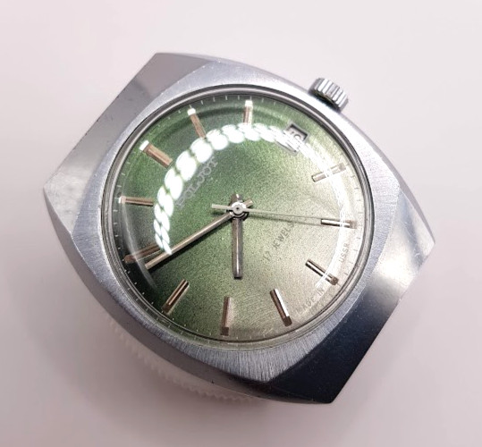 VINTAGE SOVIET RUSSIA USSR WRIST MENS WATCH POLJOT MECHANICS RARE WORKING