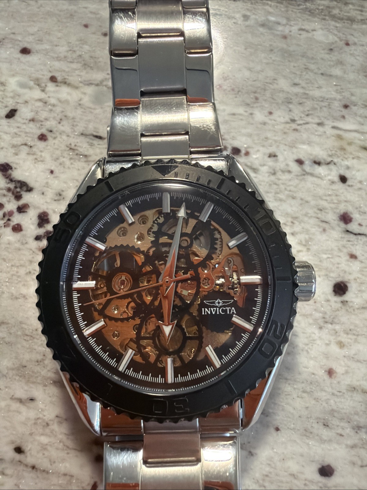 Invicta – Objet D Art Automatic w/Skeleton Dial – 43mm – (69762)