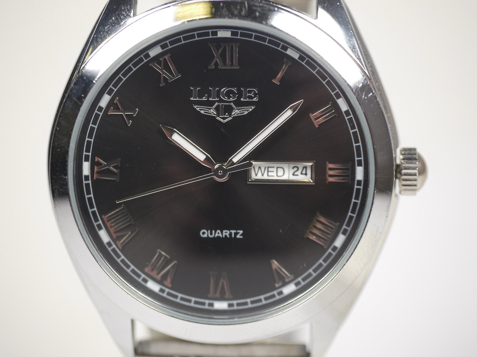 Lige 1853 Dream, 6 1/2in, Day Date, LG9904F-HSJ-DE-XD, 1 23/32in