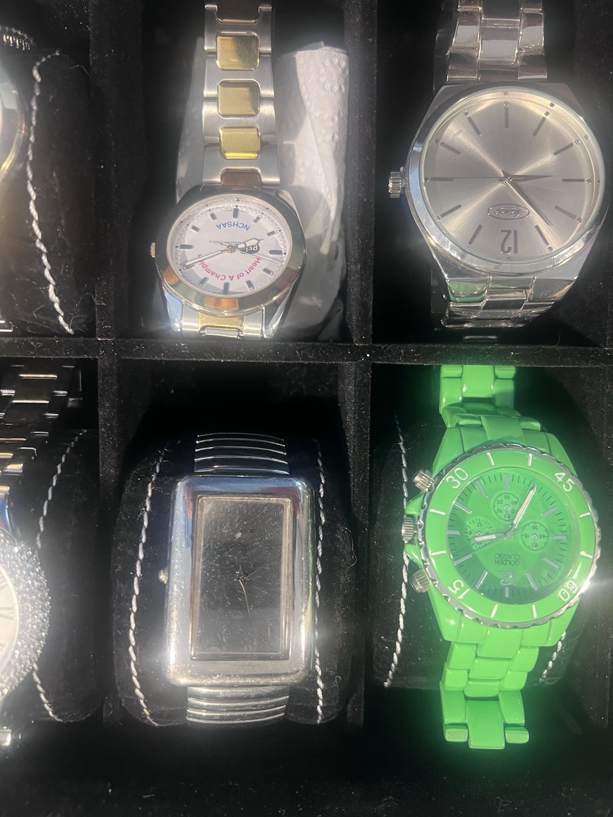10pcs Casual Fashion Watch Collection All Working See Description For Watch Type