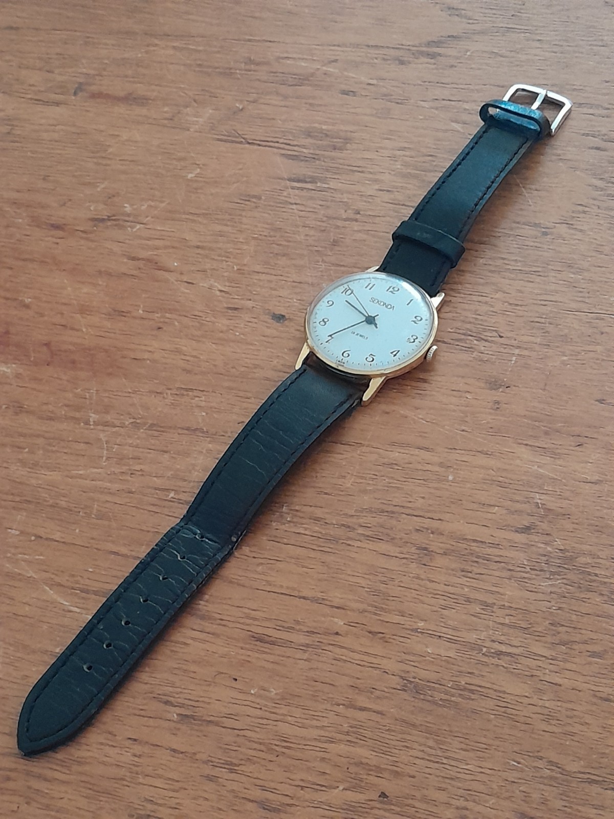 Vintage Sekonda 19 Jewels Manual Wind Watch USSR Cal 2609 HA