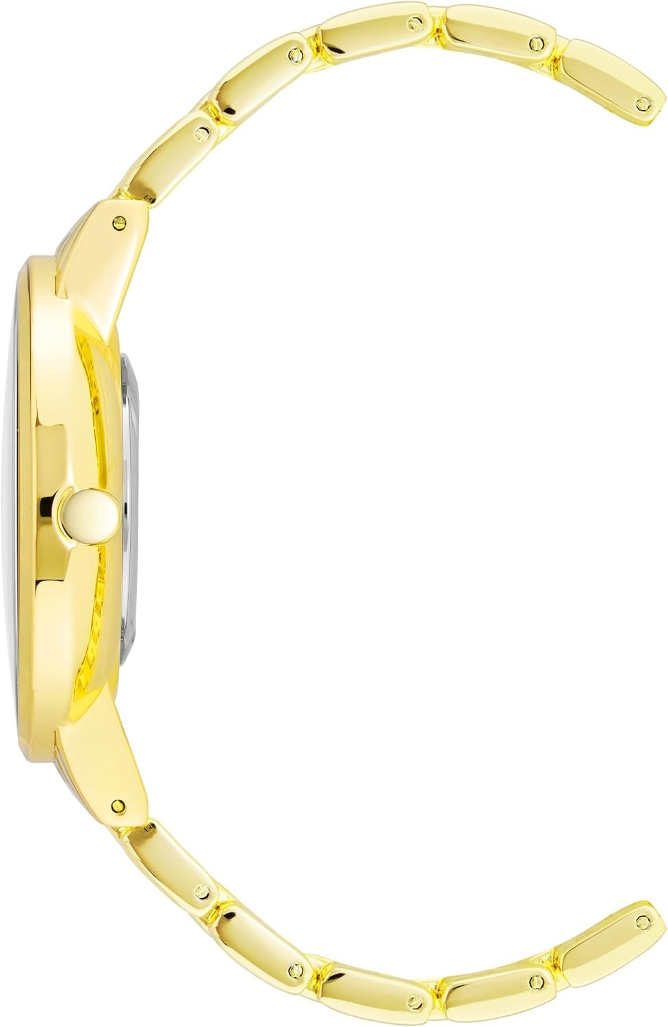 Chic Women’s Gold Crystal Bracelet Watch – Water-Resistant Luxury Timepiece