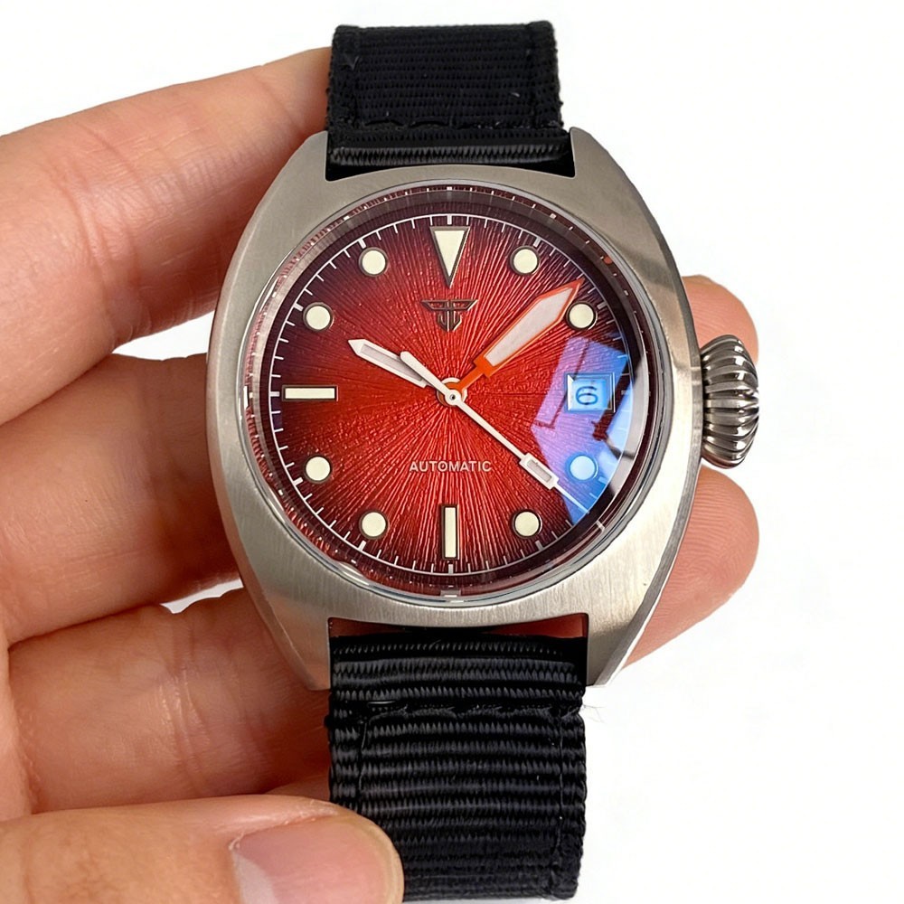 Tandorio 36mm Sapphire Glass Automatic Men’s Mechanical Watch For Miyota 8215