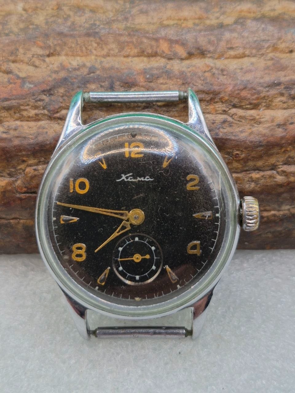Vintage Soviet mechanical wristwatch KAMA