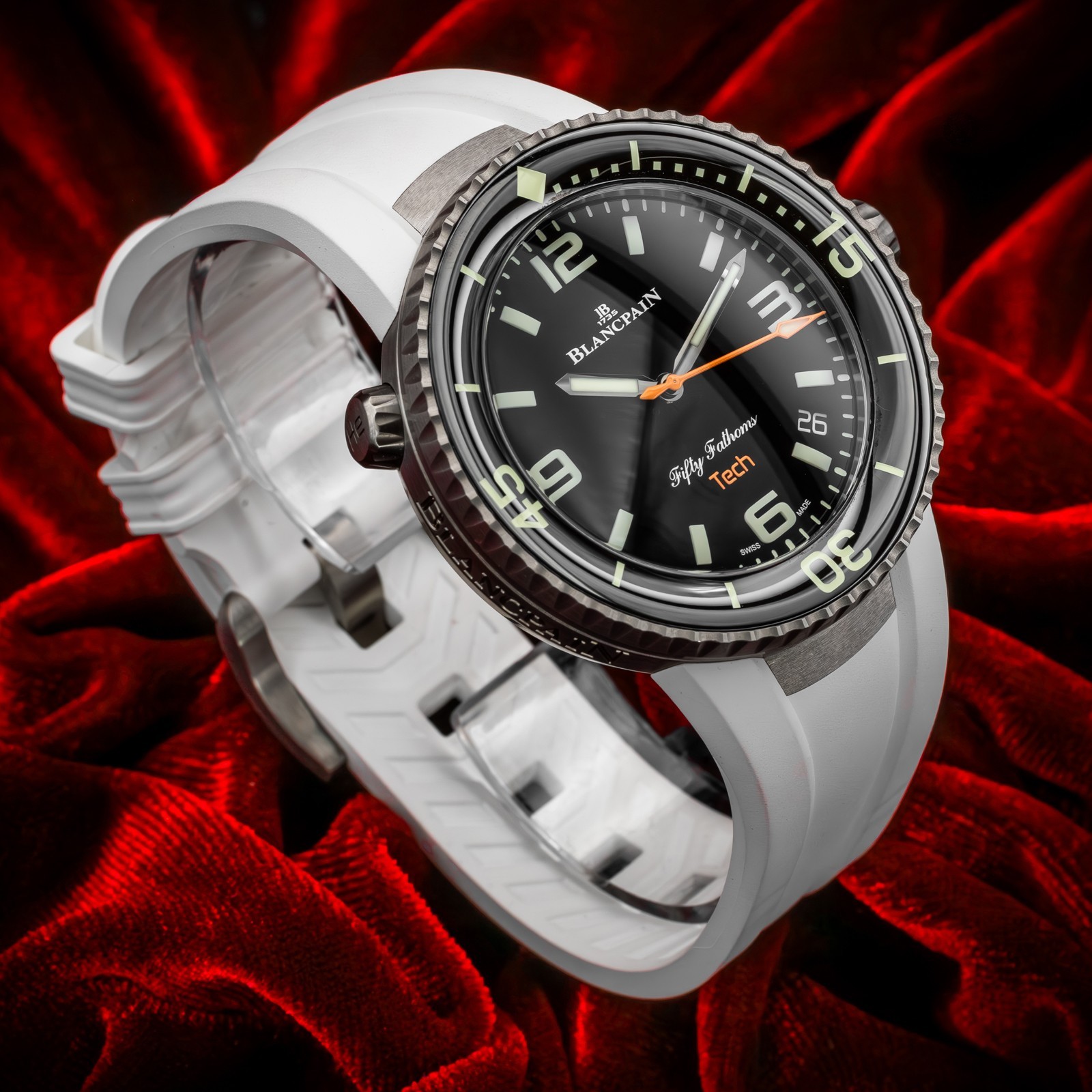 Blancpain Fifty Fathoms Tech Titanium 45mm 5029-12B30-94A Complete Set