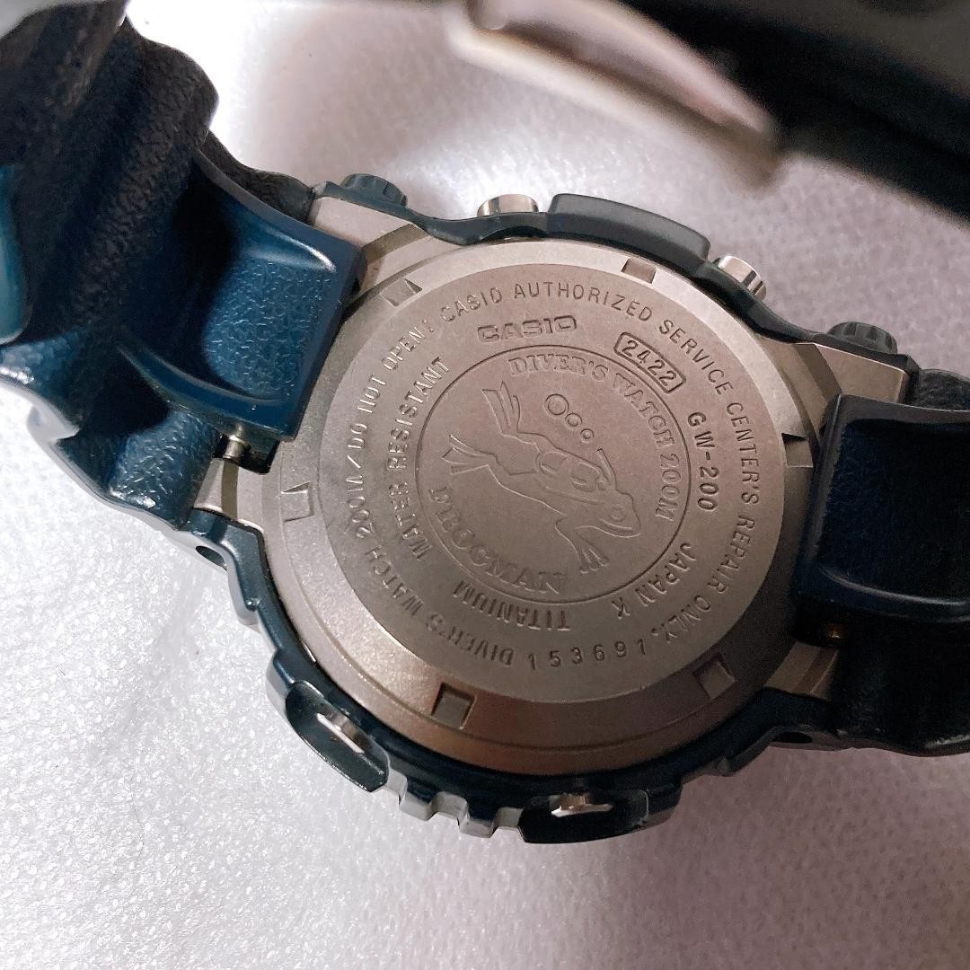 CASIO G-SHOCK GW-200 Frogman Men’s Watch Japan Antique Has scratches and stains
