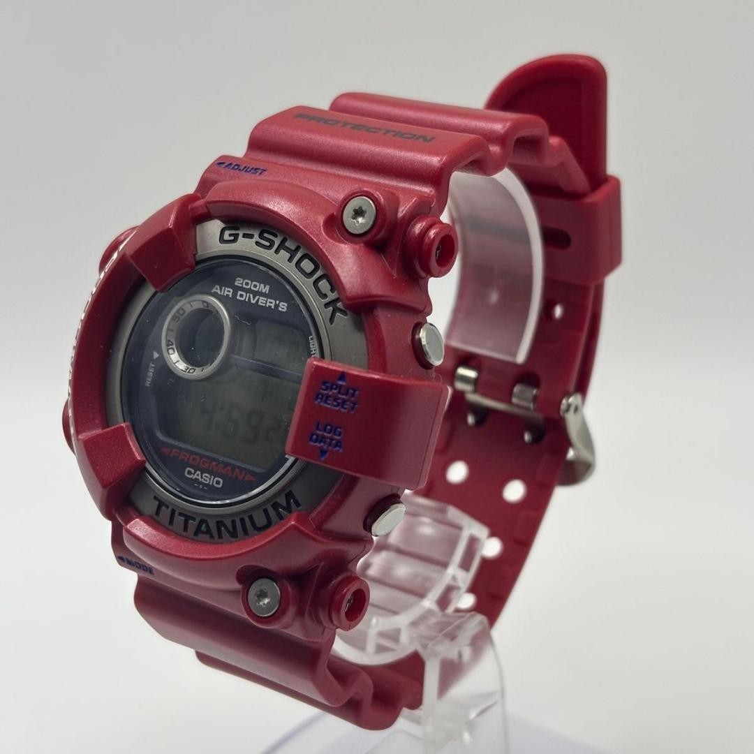 G SHOCK FROGMAN DW 8201GF 4JF Red Frog