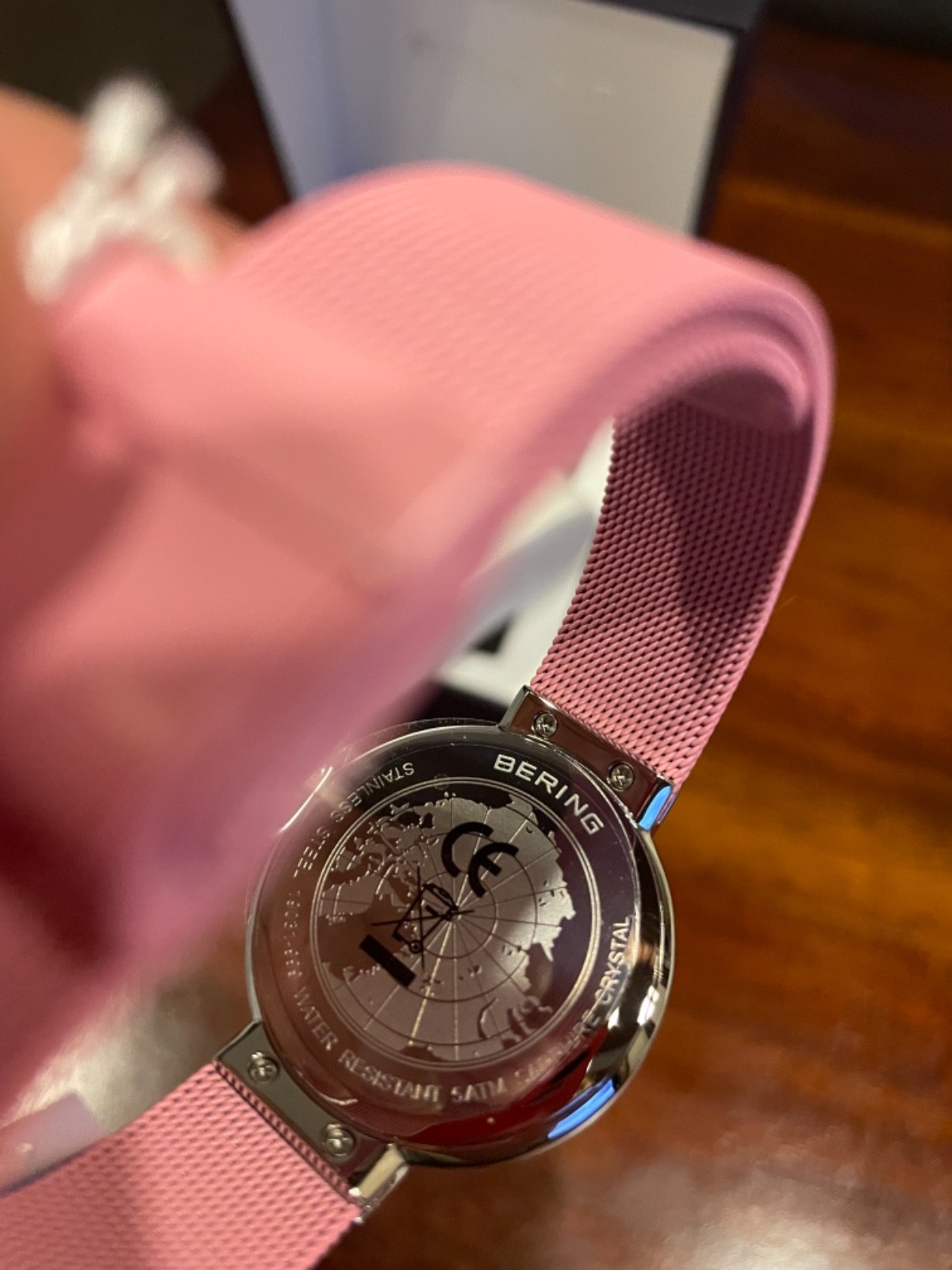 Bering Classic Aurora (Model 19031-999) Pink Women’s Watch the Classic Auro