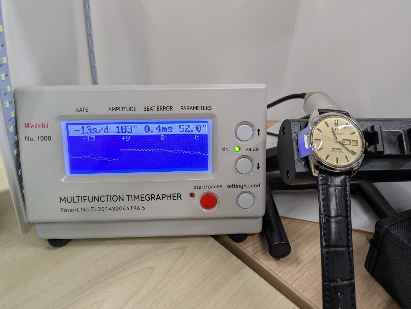 OH Service *N MINT* Vintage OMEGA Constellation Cal.1021 AT Chronometer 36mm Men