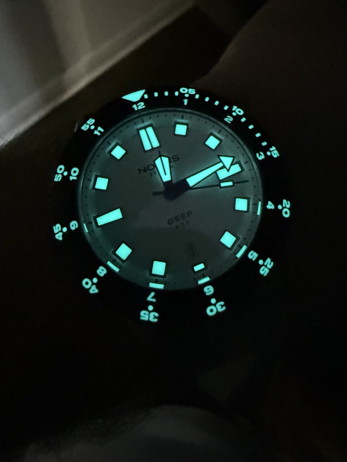 with imperfections NODUS Sector Deep Polar Destro Automatic Watch G2U