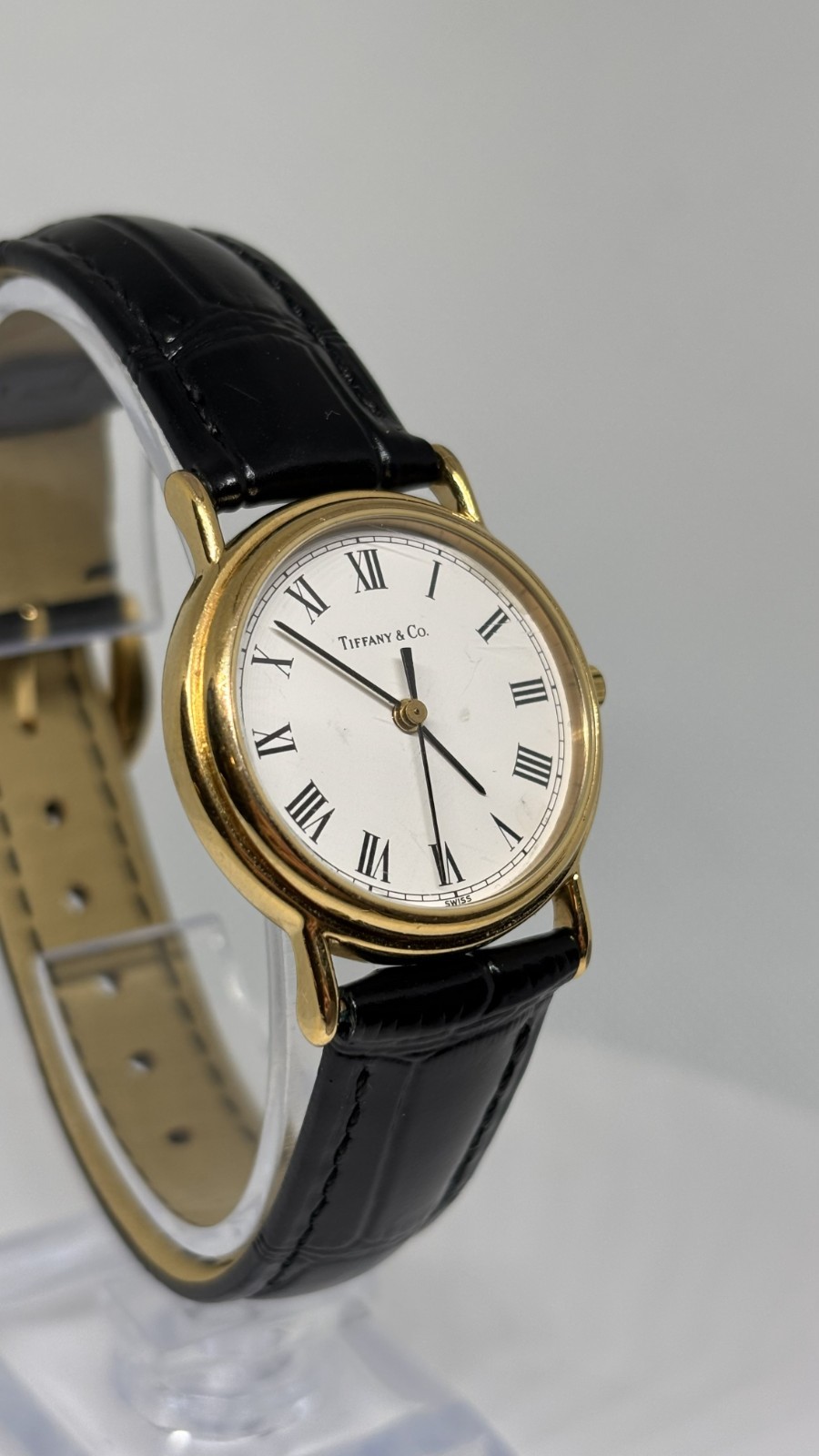 Vintage Tiffany & Co Swiss Dress Watch with Original Box & Full Overhaul 2000s