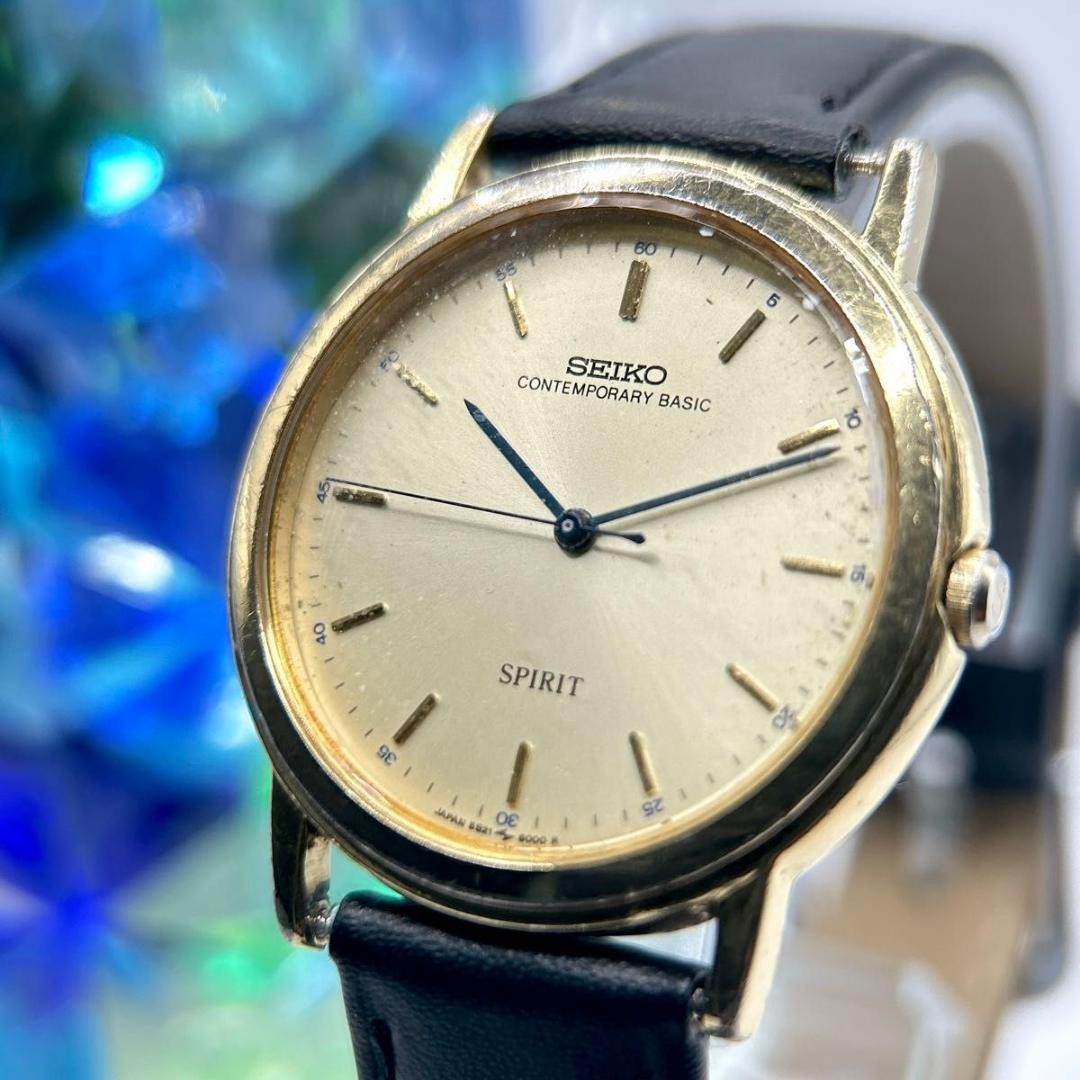 Seiko Sweep Second Men’s Watch Quartz Used From Japan