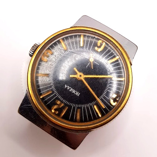 VINTAGE SOVIET RUSSIA USSR WRIST MENS WATCH POBEDA ZIM MECHANICS WORKING RARE