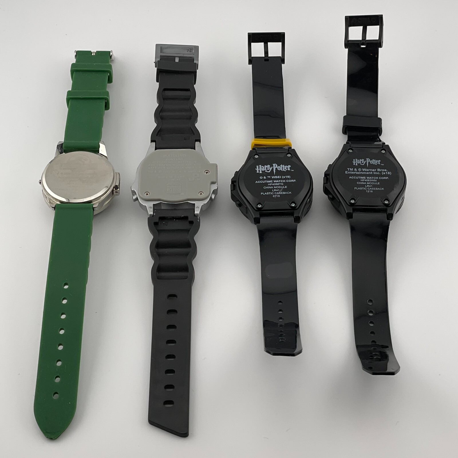 Movie Watches Jurassic Park Harry Potter 4 Mens Womens Used Watches Untested