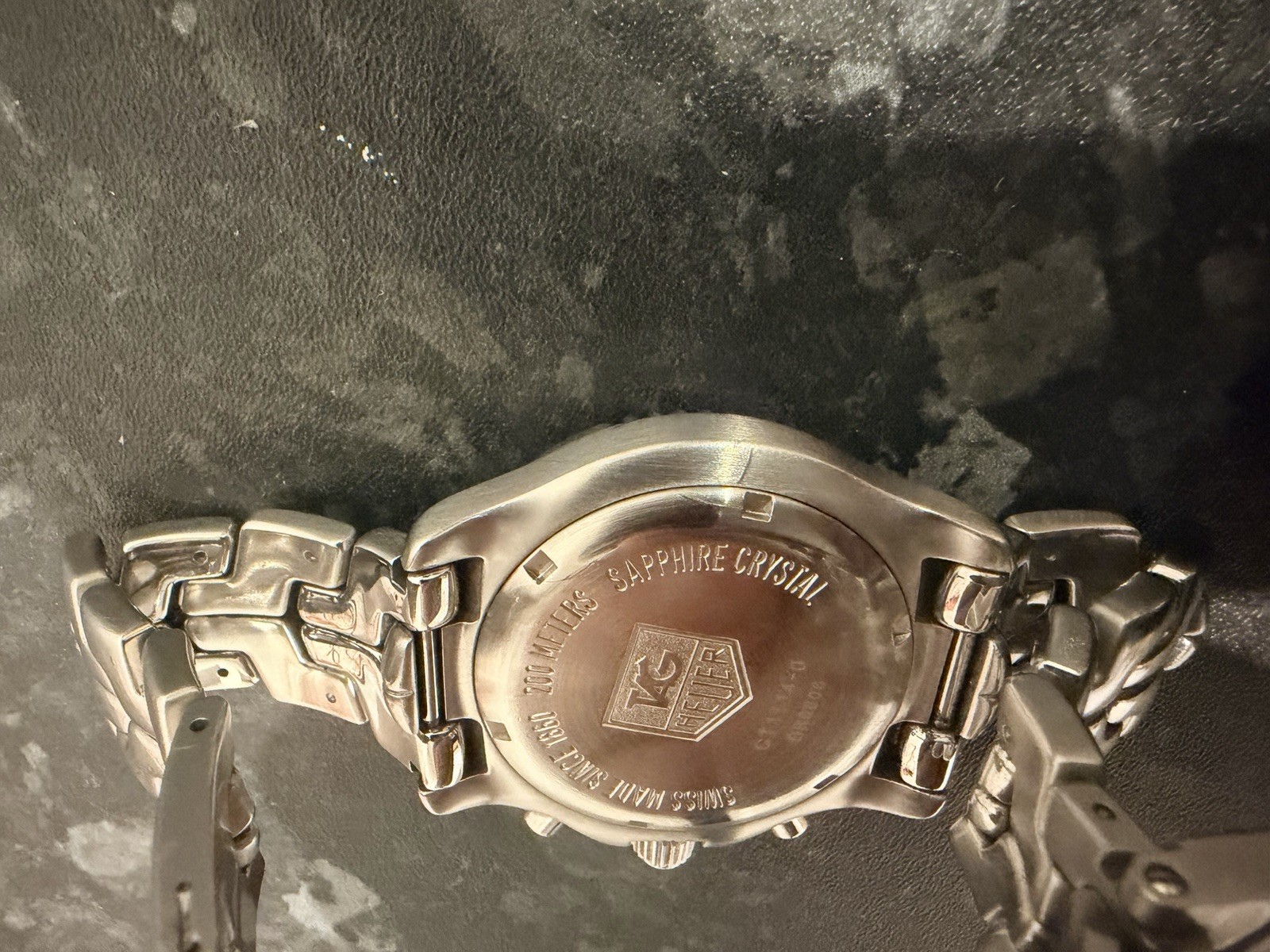 TAG Heuer Link Searacer CT1114 40mm Quartz Chronograph 200m SS Bracelet