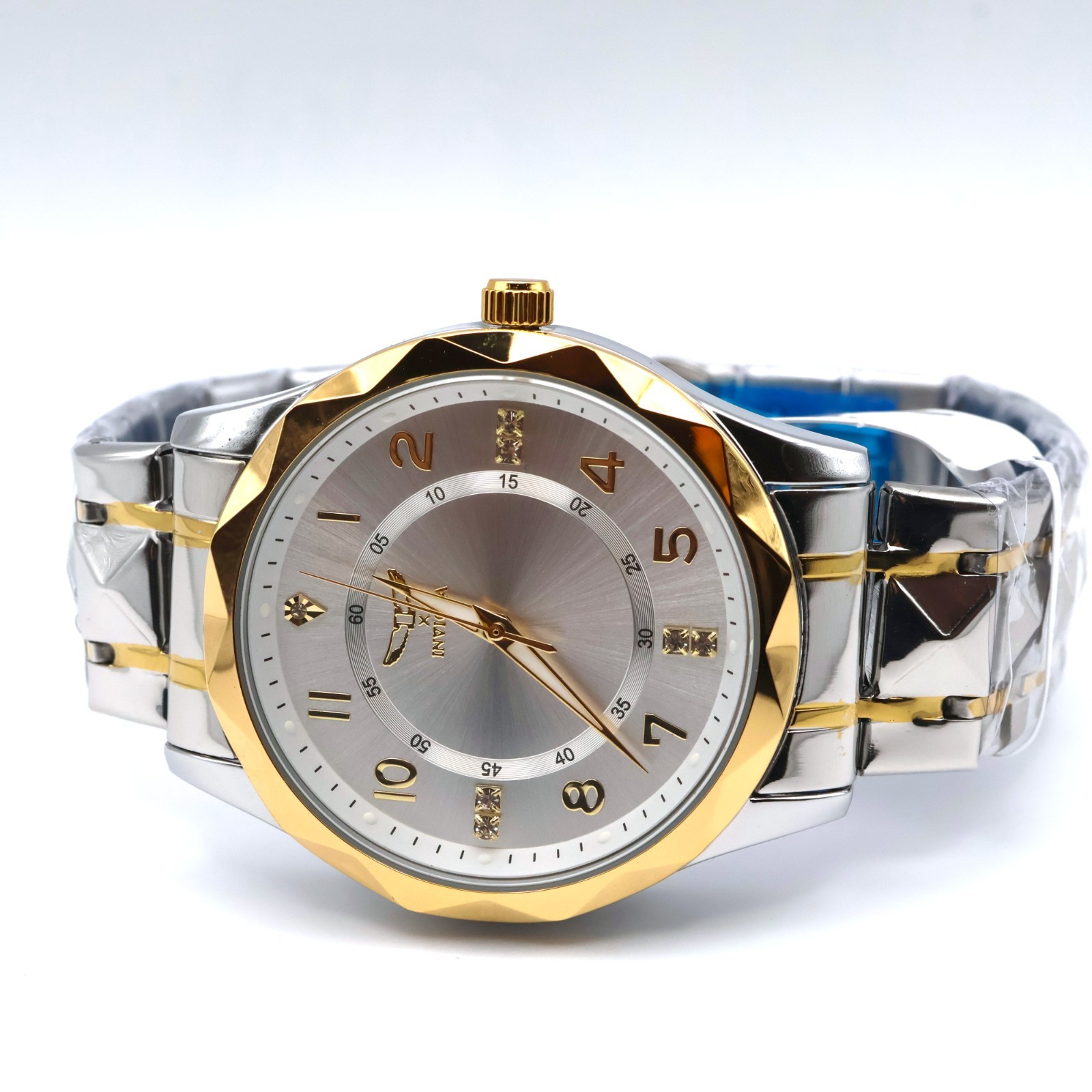 Invicta Specialty I by Invicta Watch 41mm, Gold, Steel (69023) White Dial
