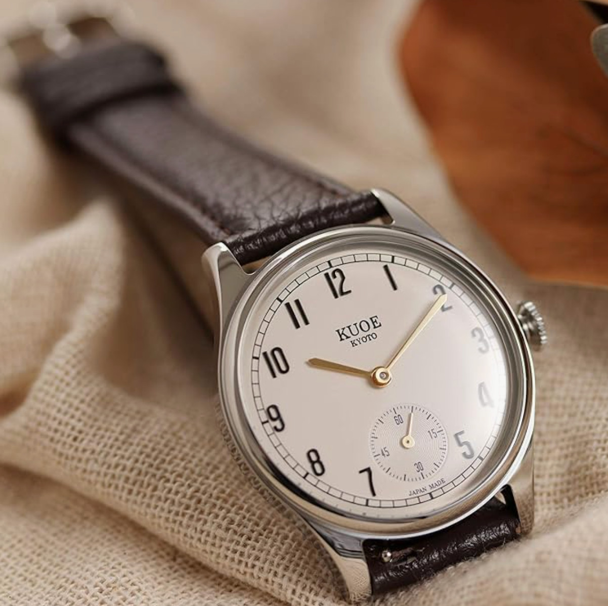 Kuoe Watch OLD SMITH 90-001 Unisex Quartz Made In Japan Kyoto Antique Design New