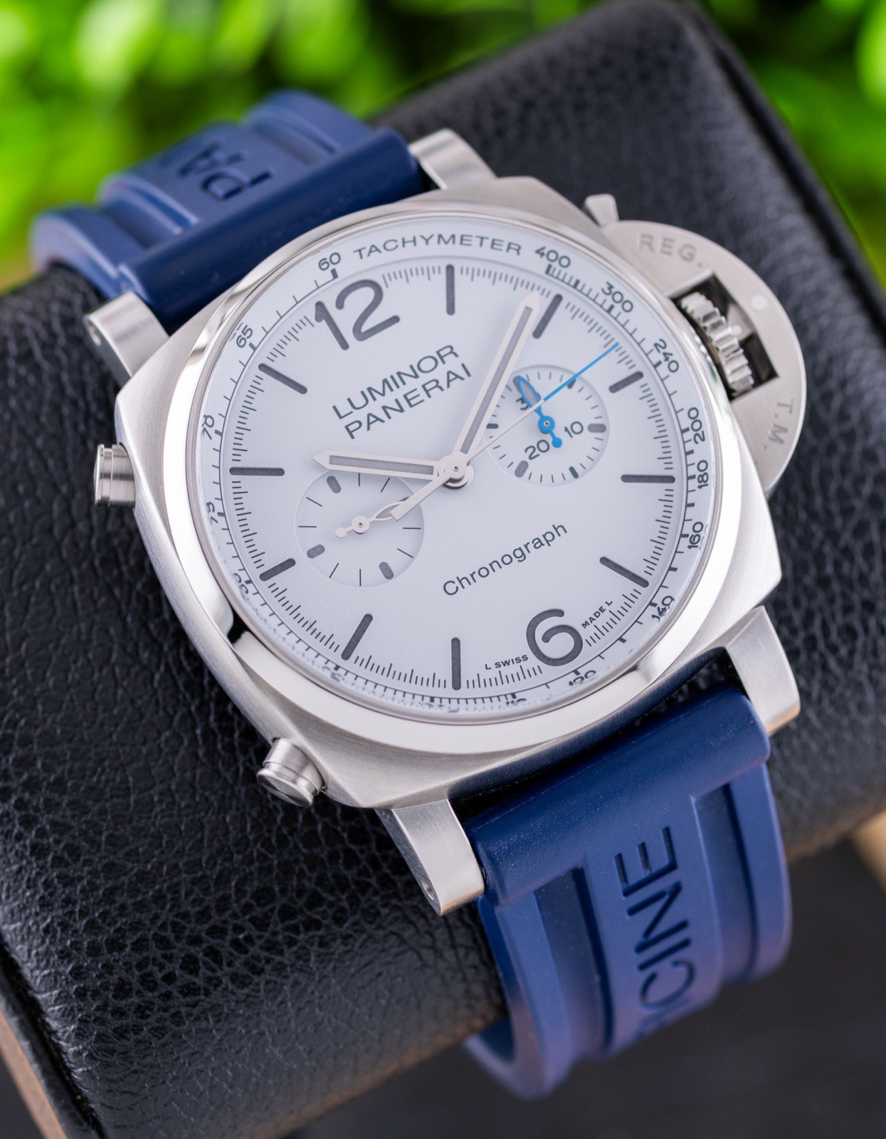 Panerai Luminor Chronograph 44 White Dial PAM01218 / PAM1218 with Box & Papers!!