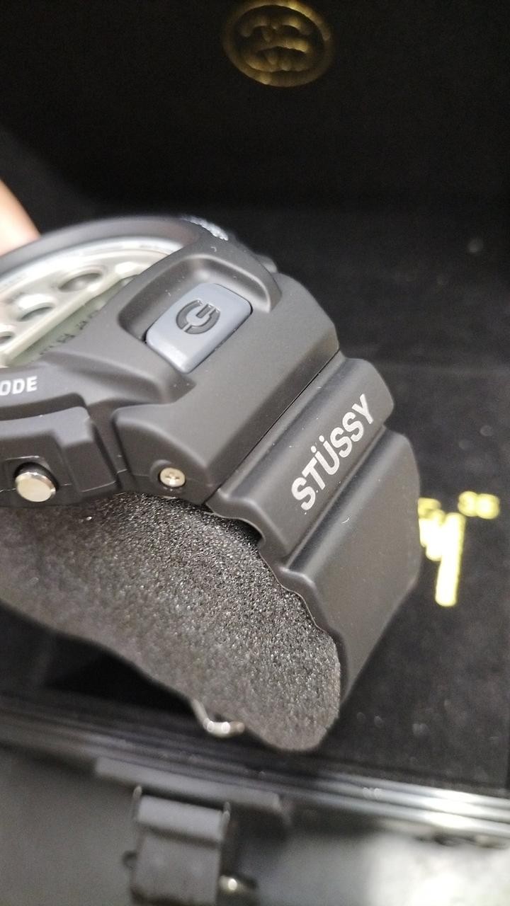 CASIO G-SHOCK DW-6900STF (Stussy 35th) Black Watch Auth Japan