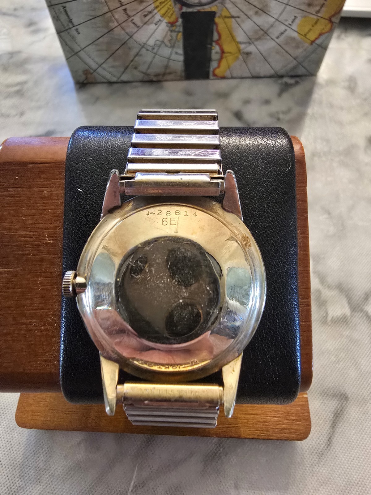Vintage 1961 Croton Nivada Grenchen The Antarctic Aquamatic with Provenance