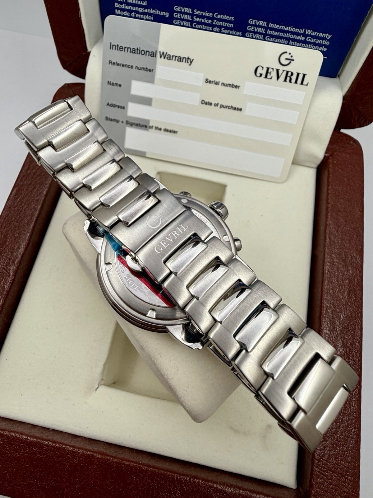 Gevril Greenwich First Generation K0111 Swiss Automatic 51J Chronograph NOS Mint