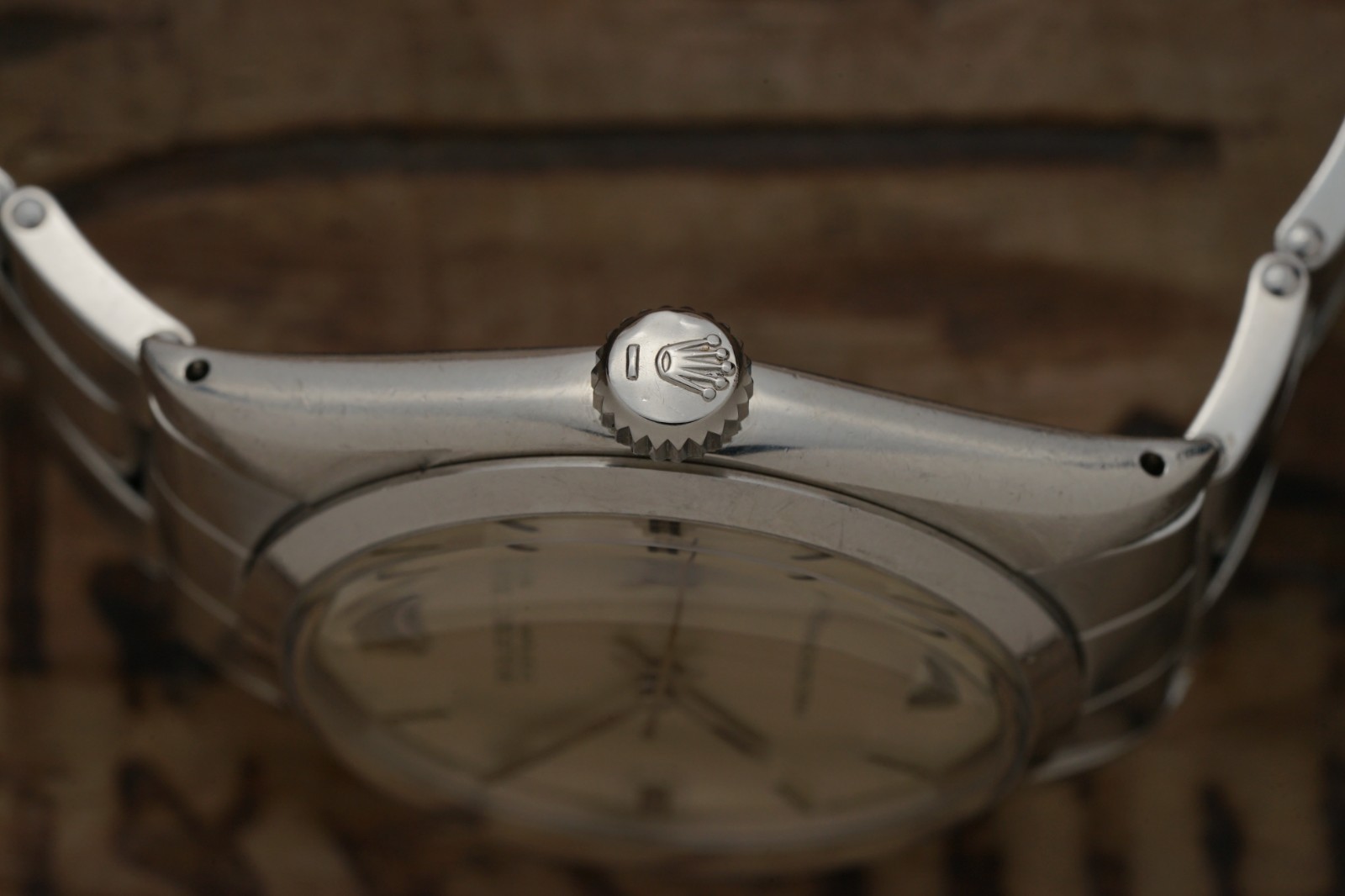 c1969 Serviced ROLEX Vintage Oyster 6426 sand-textured 34mm cal.1225 #1601
