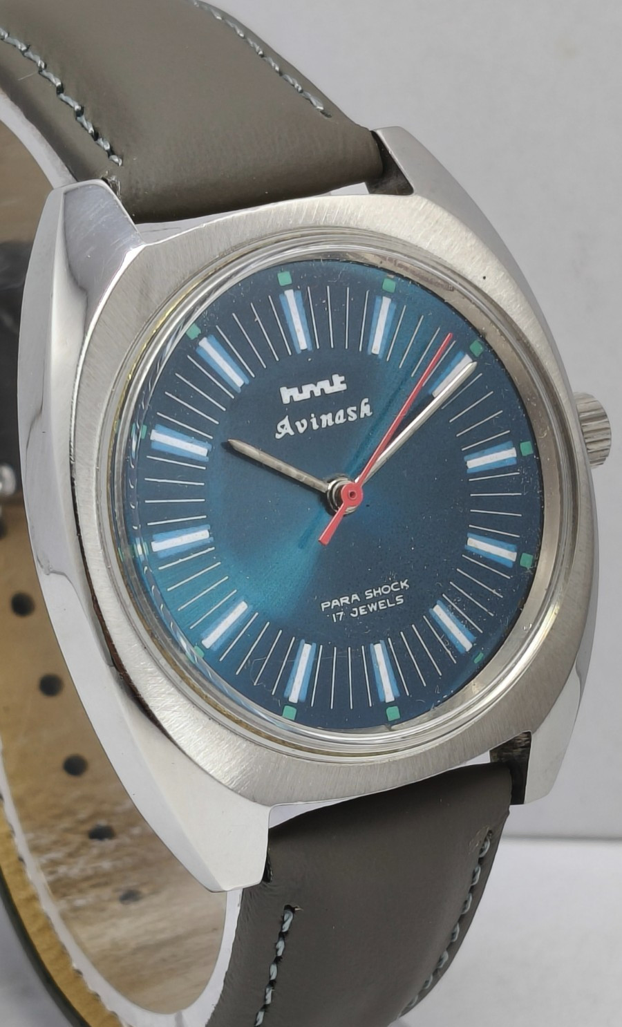 HMT Avinash 17J Hand Winding Wrist Watch For Men’s In Working Condition