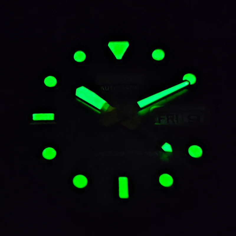 Turtle Abalone Stainless Steel Dive Watch Wth Japan NH35 NH36A Automatic