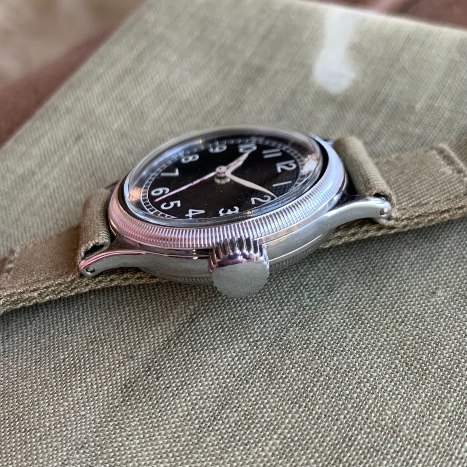 1943 Bulova A-11 U.S. Military WWII 10AK Hack US Military Wristwatch – Mint