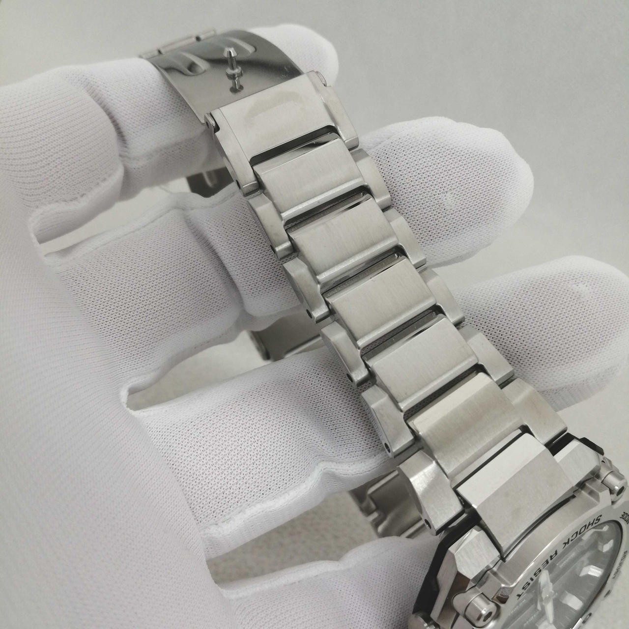 CASIO G-SHOCK GST B600 Silver Solar Men Watch Auth Japan