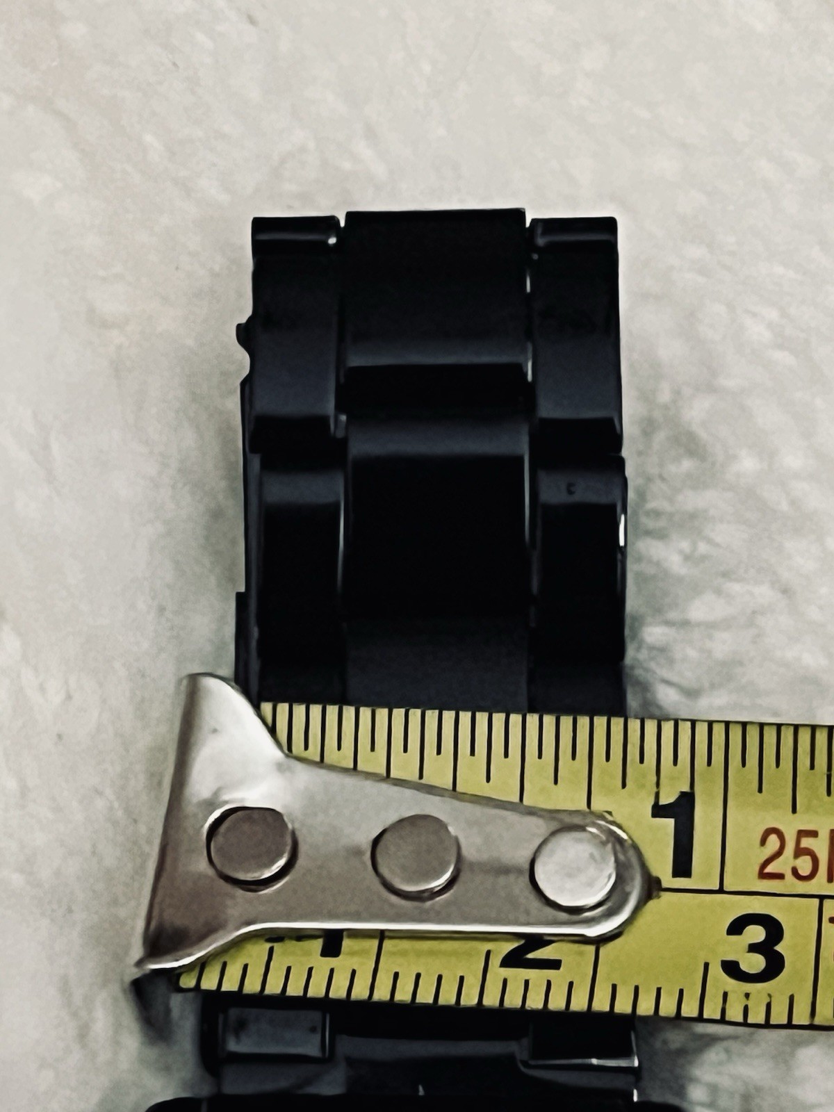 Khorasan Black Chronograph Quartz Watch Date 42mm Black Metal Bracelet 30m