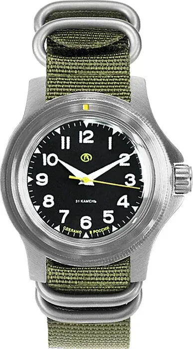 Vostok Komandirskie 18021V PILOT Watch Automatic USA Seller