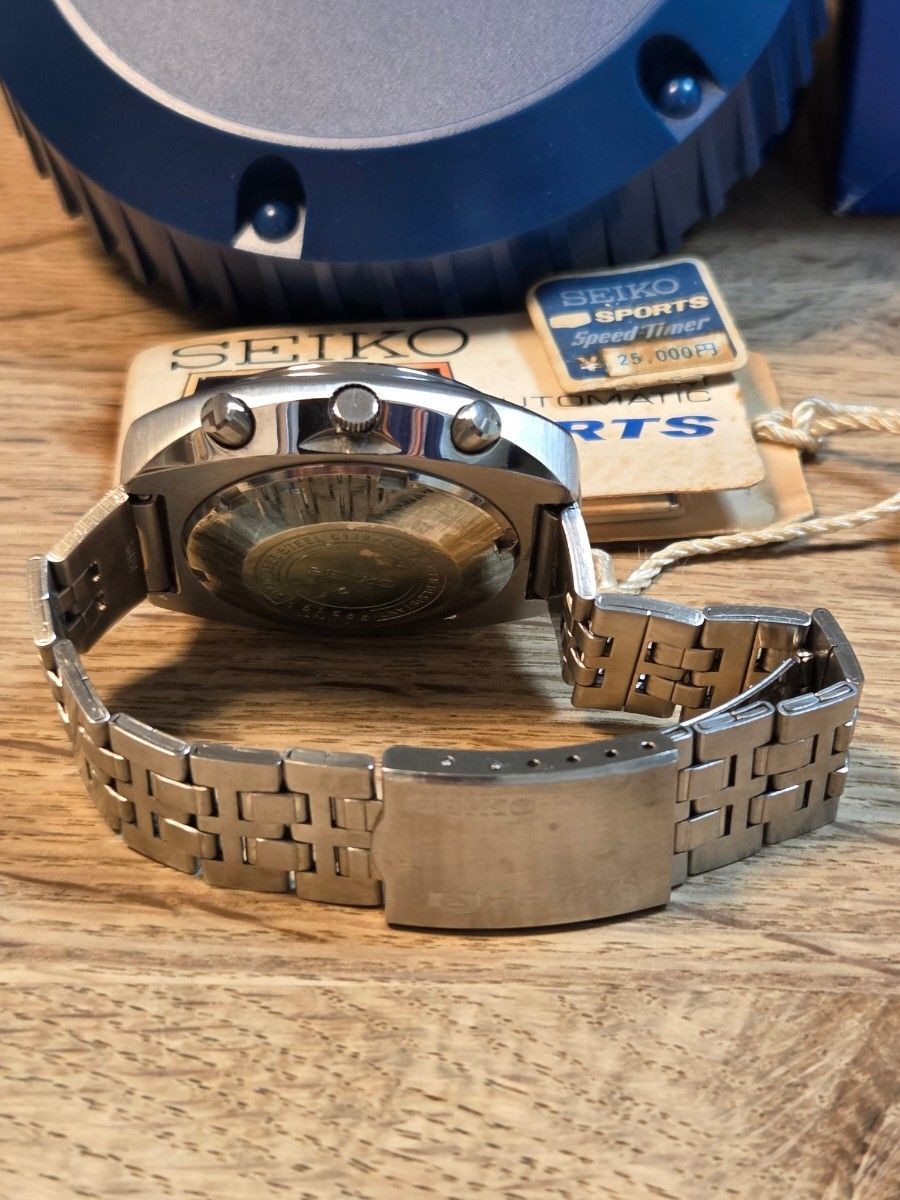 Seiko 6139-8002 5 Sports Speed Timer Deadstock Stored Watch Japan