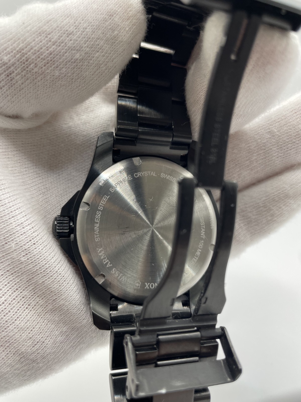 【MINT】 Victorinox Swiss Army Maverick Black Edition Men’s Quartz Watch 241798