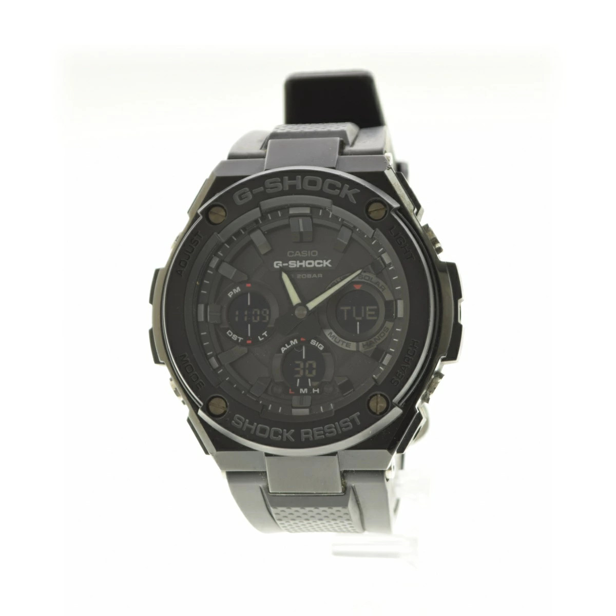 Casio G-Shock GST-S100G-1BDR Men’s Black Resin Watch Limited Sale #S609129