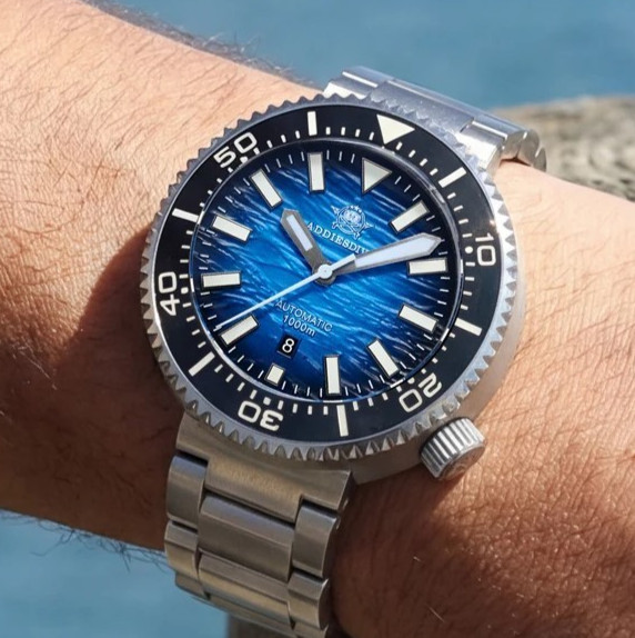 ADDIESDIVE CITIZEN MIYOTA 1000M Automatic Dive Sapphire Ceramic Watch