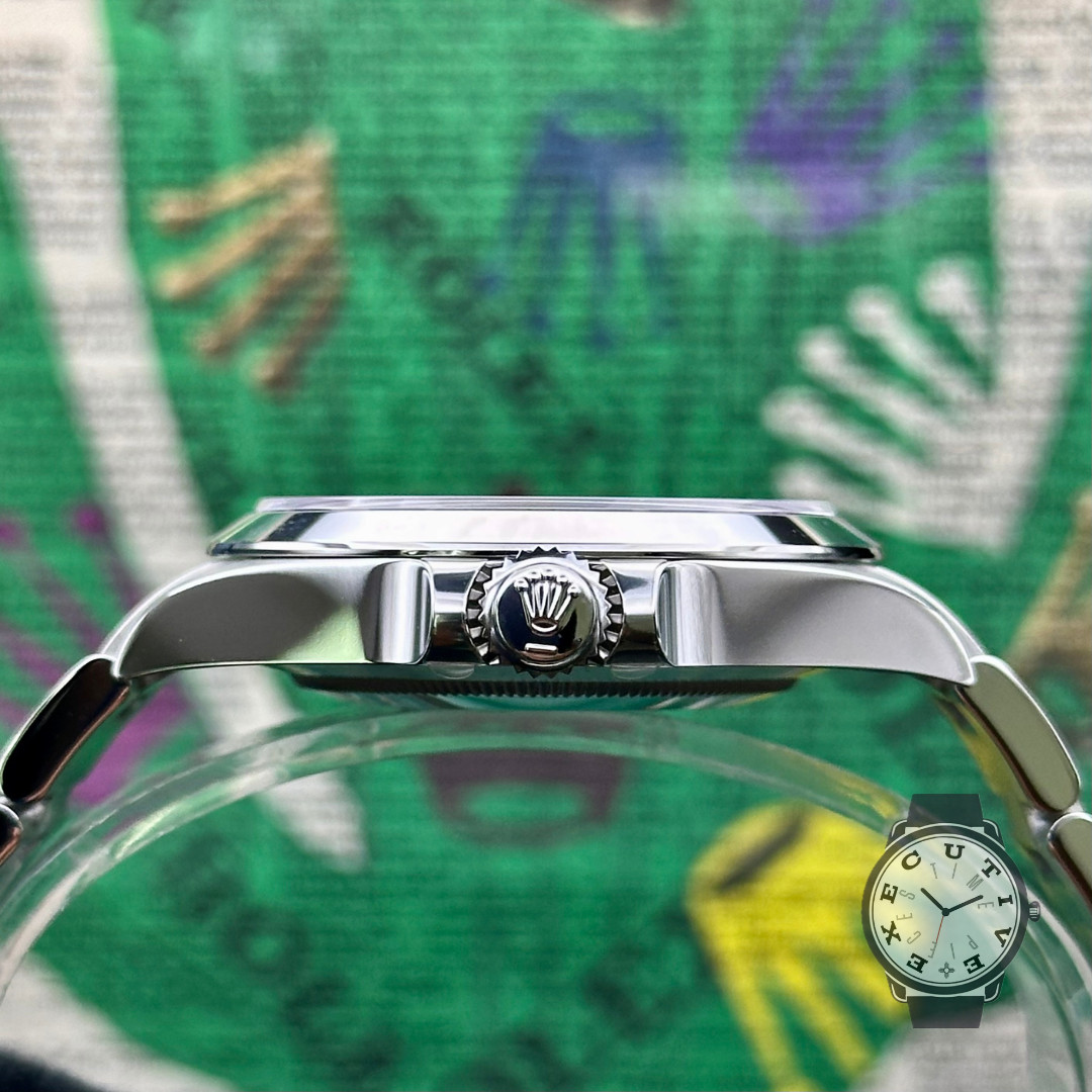 New 7/2026 Rolex Air-King 126900 Silver Oyster Bracelet 40mm Black Dial Unworn