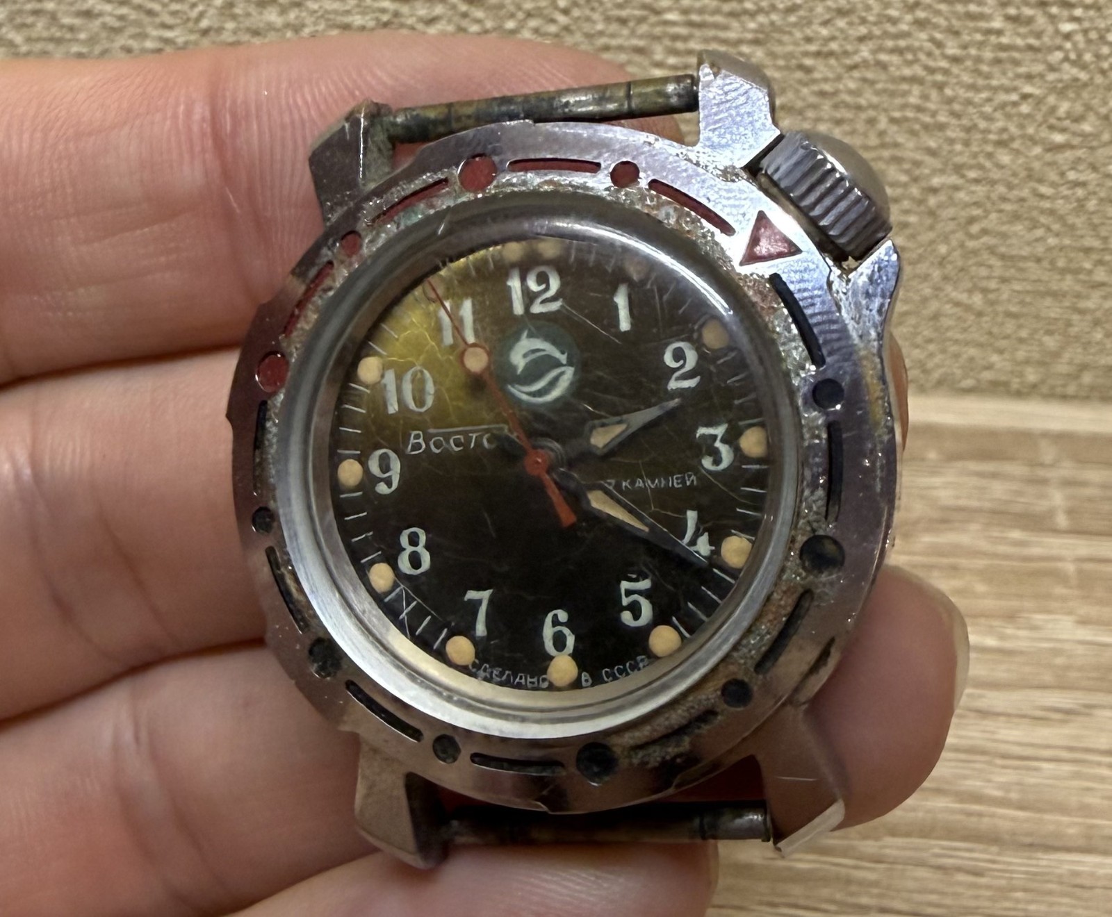 Watch USSR Vostok Komandirskie Commander Juniors Military Mechanical Soviet Rare