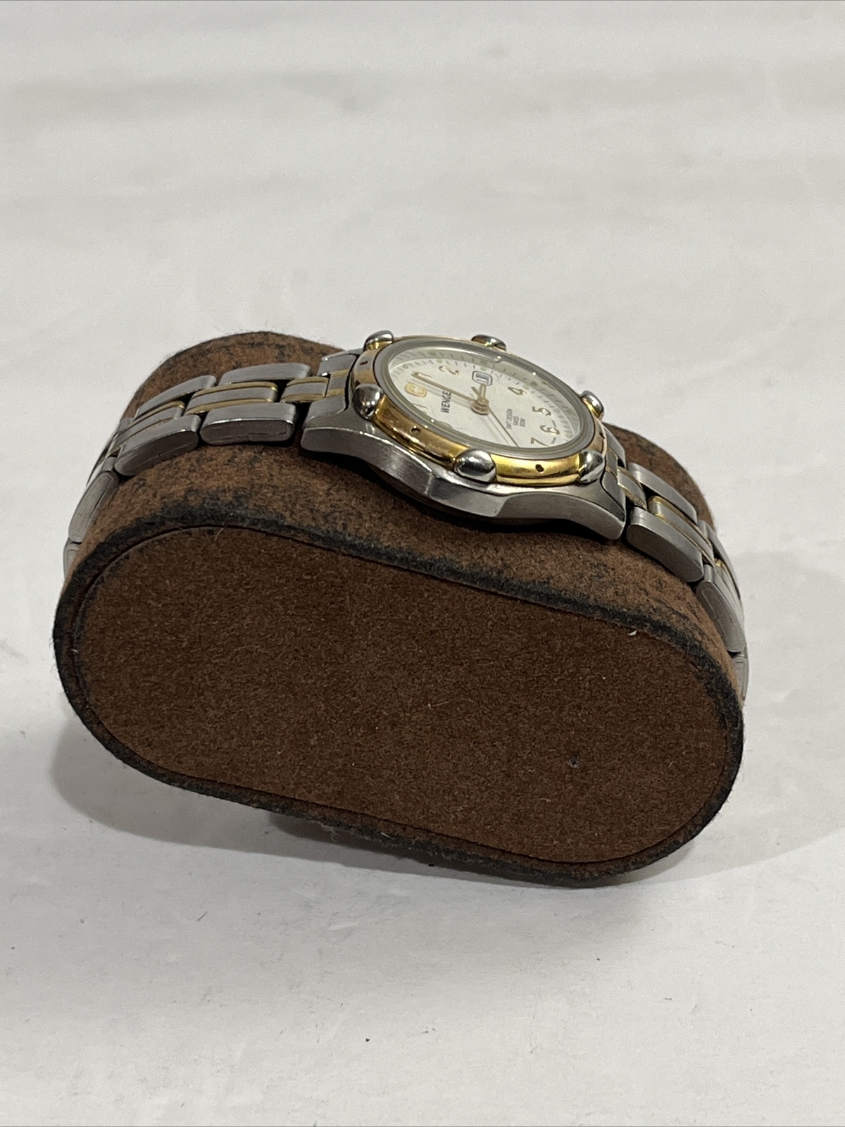 Wenger SWISS ARMY Gold TT Ladies Watch 100 MTR Water Resident W/ New Battery!