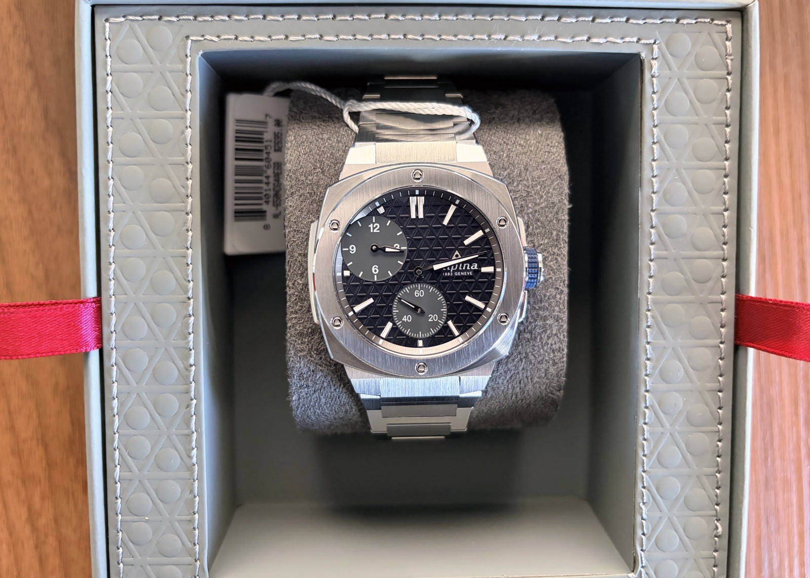 Alpina Extreme Regulator Automatic, 41mm, Blue Dial, Steel Bracelet