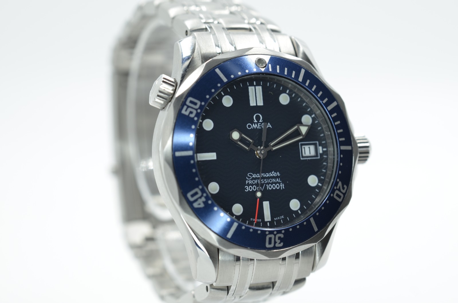 Seamaster Professional 300m 196.1522 Blue wave dial 36mm (2000) with Box