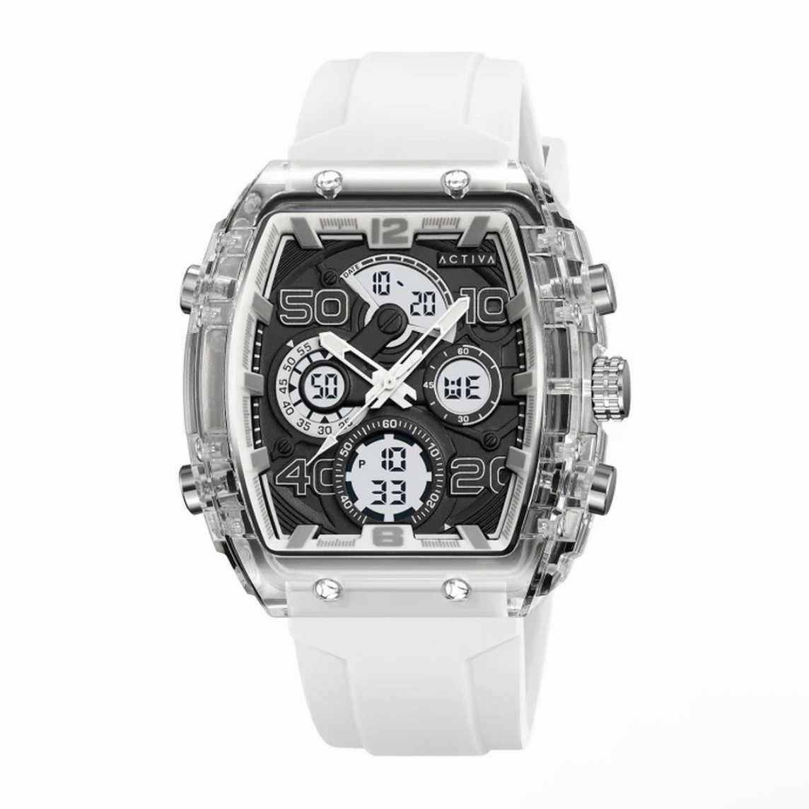 ACW8109-002 – Activa X Invicta Digital Essentials Men’s Watch – 45mm with box