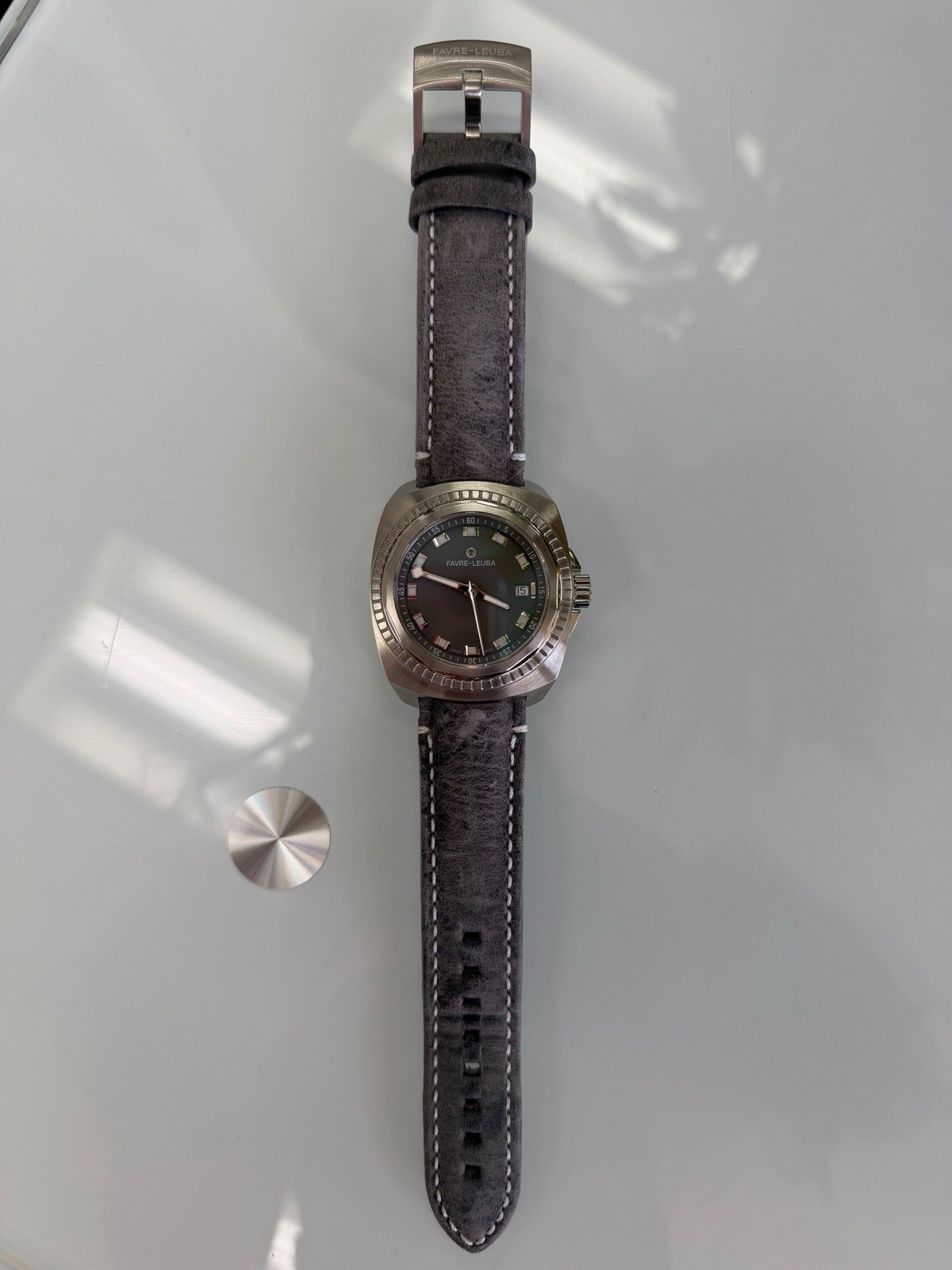 Favre-Leuba Raider Sea King 41mm Automatic Swiss Diver 300M Watch