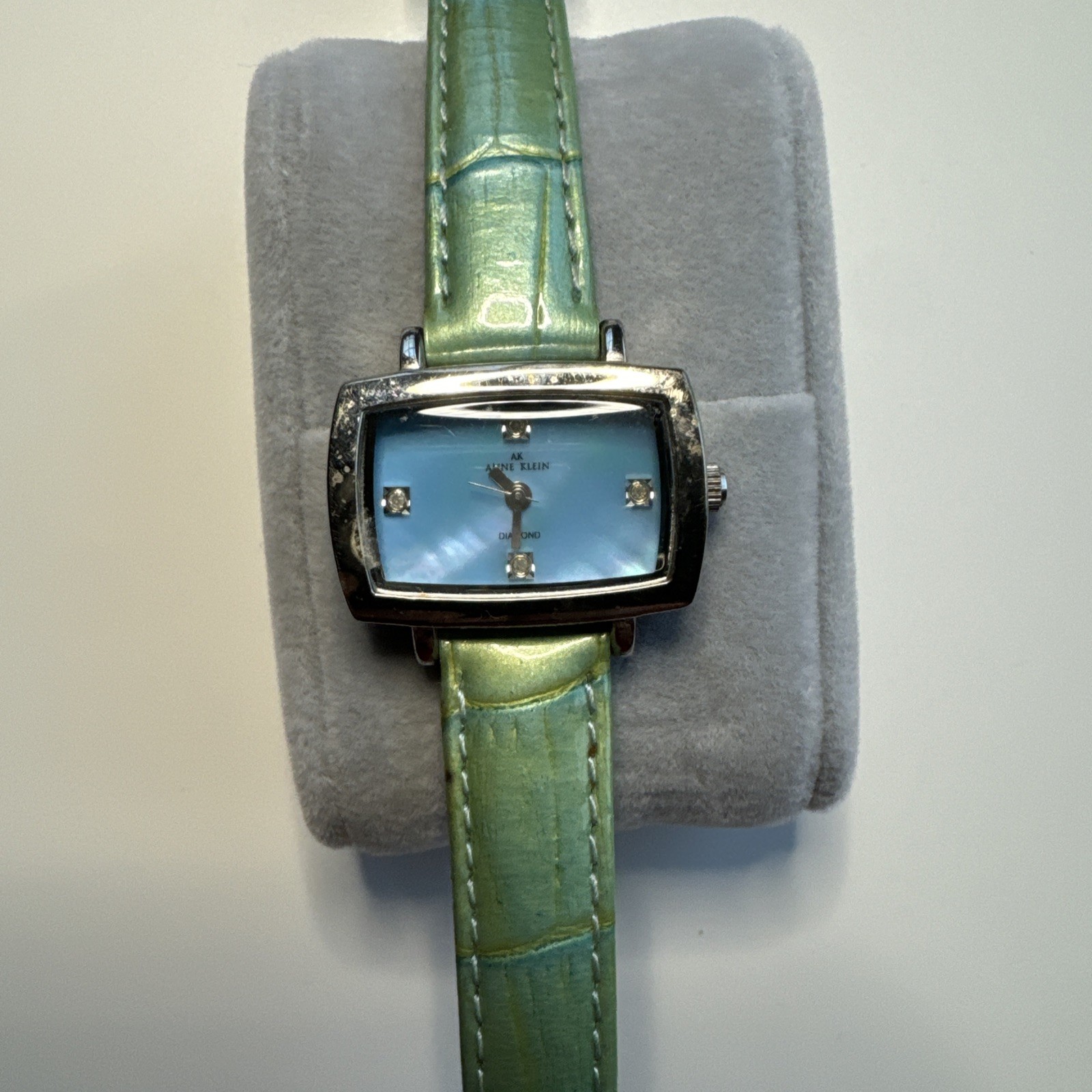 Anne Klein Diamond Watch 10/7211 Mother Of Pearl