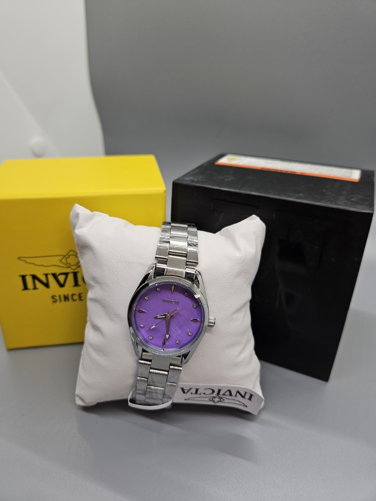 BRAND NEW Invicta Celestial Women’s Watch – 28mm, Steel Purple 69344