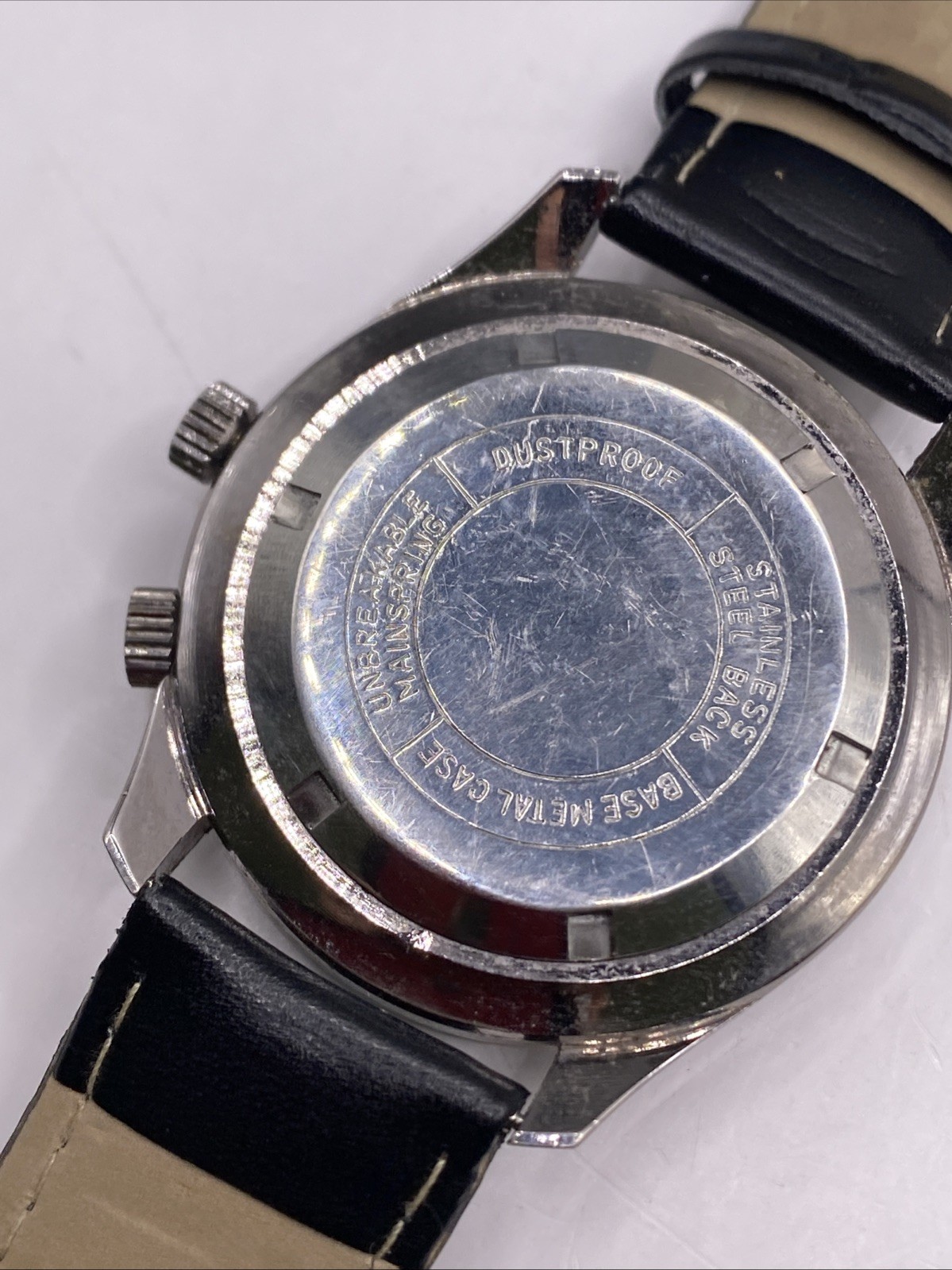 Emit De Luxe Swiss Dive Style Watch Wind Dive Watch Works Needs Service Runs